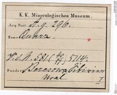 Etiketten zu Quarz (NHMW-MIN-Ag296)